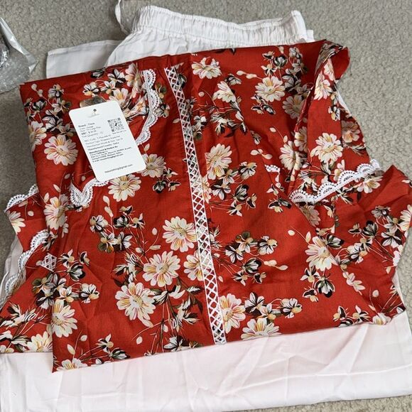 Women's Cotton Kurta & Palazzo with Dupatta - Size: 5XL(50) NWT - Picture 11 of 13